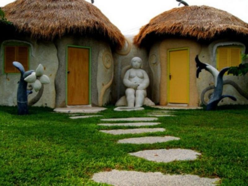 Naidee Sculptured Huts Hotell HHQ Eksteriør bilde